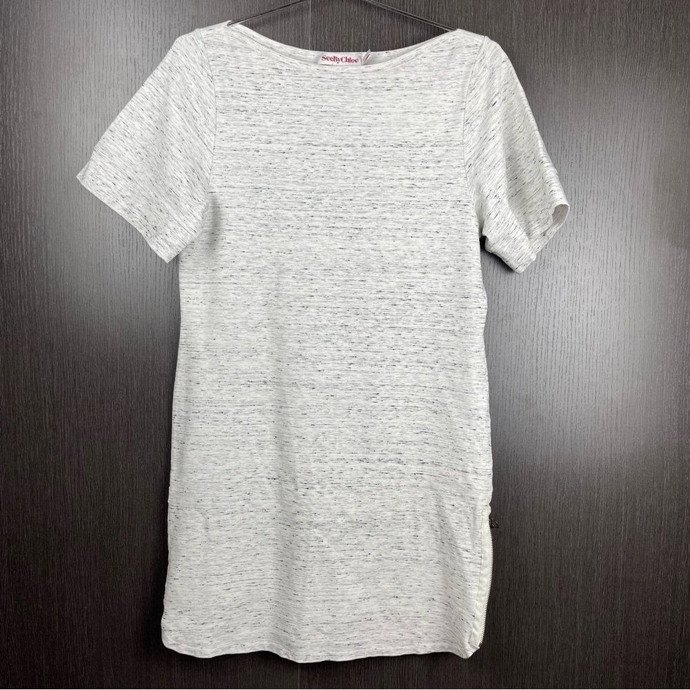 [See by Chloe] Marled T-shirt Dress  GB 12 /NA 8